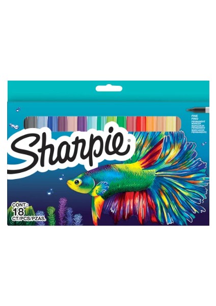 Sharpıe Permanent Set Fıne 18 Li Balık 2201230