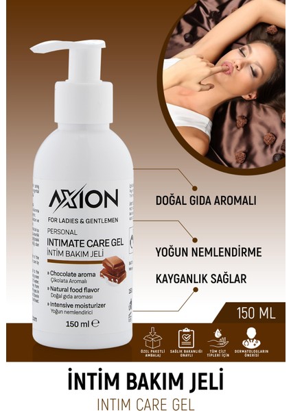 Axıon Intim Bakım Jeli Çikolata Aromalı 150 ml