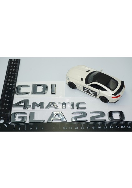 GLA220 Cdi 4matic Bagaj Krom Abs Yazı Benz Ile Uyumlu modelleri