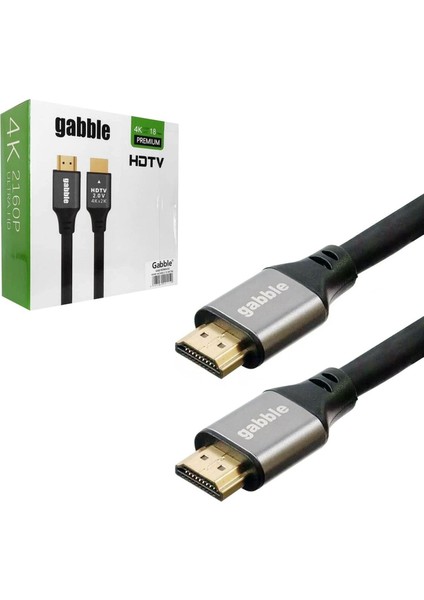 HDMI Kablosu Gold 2.0V 4K 2k 15MT Gabble GAB-HDMI415