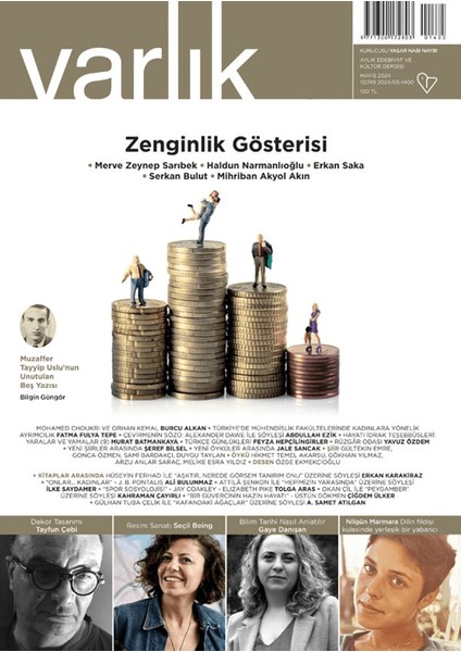Varlık Edebiyat ve Kültür Dergisi 1400. Sayı - Mayıs 2024