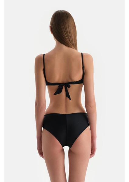 Siyah Tek Omuz Bikini Üst fiyatları