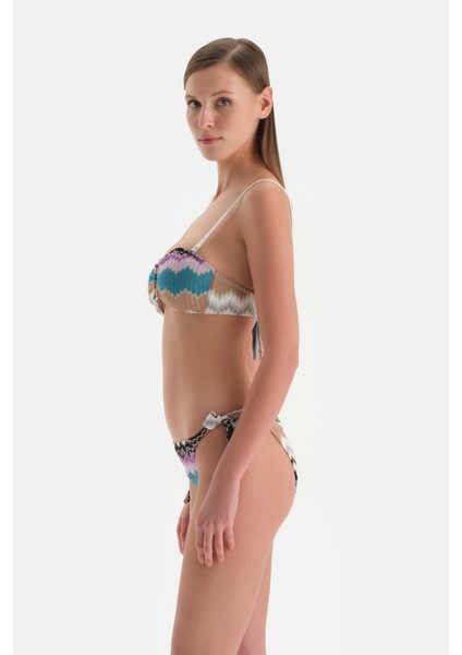 Yeşil Straplez Bikini Üst modelleri