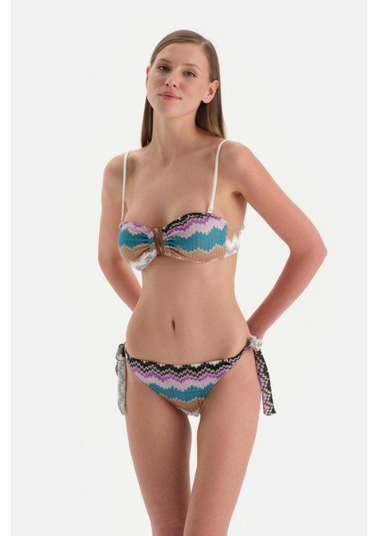 Yeşil Straplez Bikini Üst fırsatları