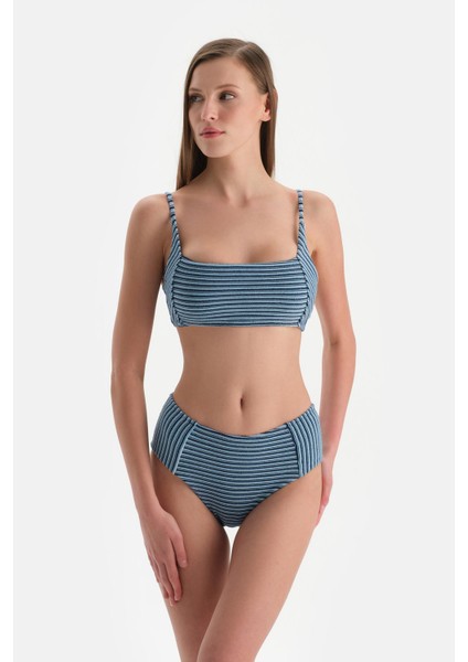 Lacivert Bralet