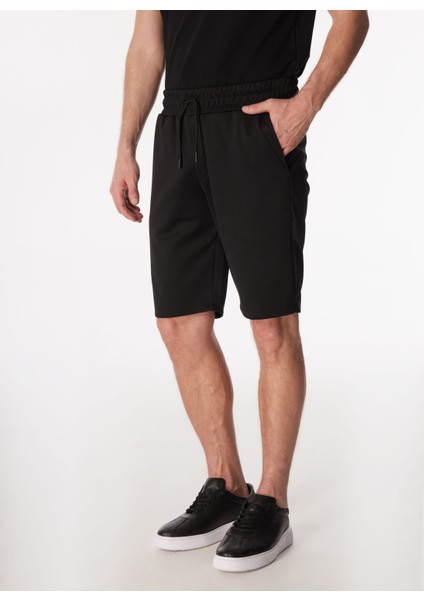 Siyah Erkek Relaxed Şort F4SM-SHT 0943 modelleri