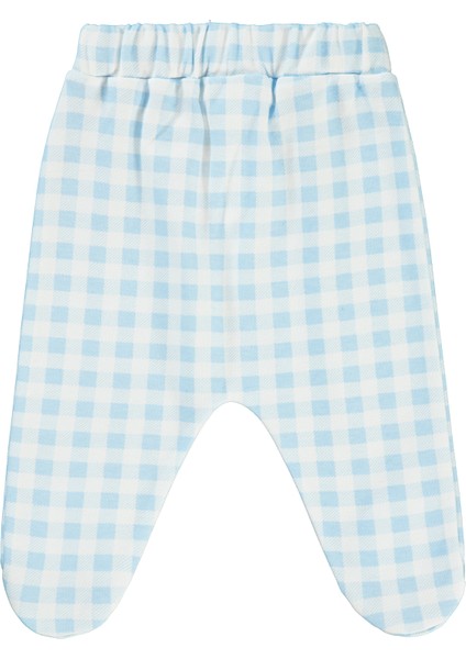 Erkek Bebek Patikli Tek Alt 1-6 Ay Bebe Mavi fiyatları