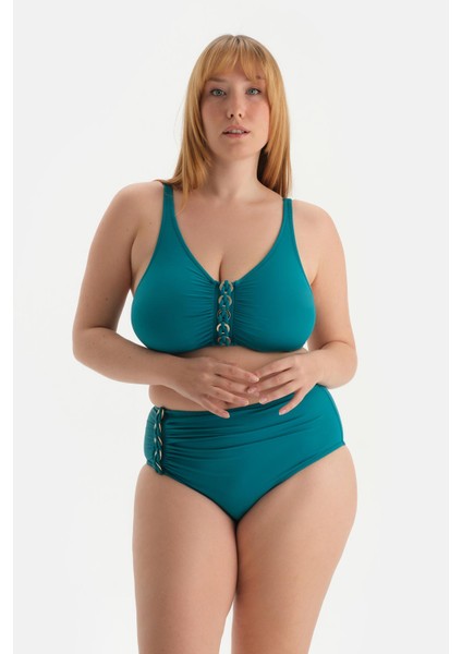 Yeşil Korseli Toparlayıcı Bikini Üst indirimleri