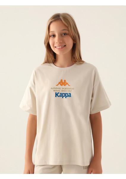Kız Çocuk Tişört 5-15 Yaş Bej fiyatları