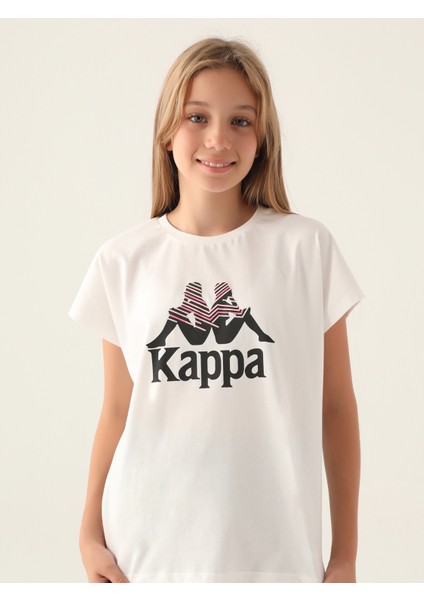 Kız Çocuk Tişört 5-15 Yaş Krem fırsatları