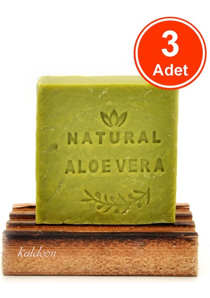 Aloevera Sabunu El Yapımı Doğal 120 G x 3 Adet