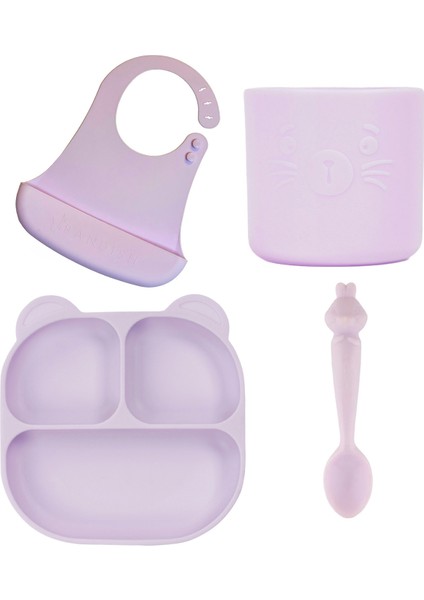 Mamma Beslenme Seti 4'lü Lila