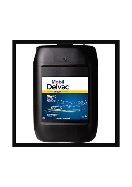 Delvac Modern Super Defense 10W-40 20 Lt Motor Yağı ( Üretim Yılı: 2023 )