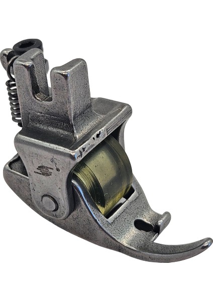 Düz Makine Bıçaklı Önü Bilyalı Sarı Teker Ayak / HS-GL07