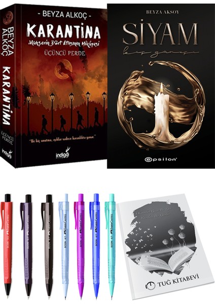 Karantina 3 - Siyam 1 + Kalem + Not Defteri