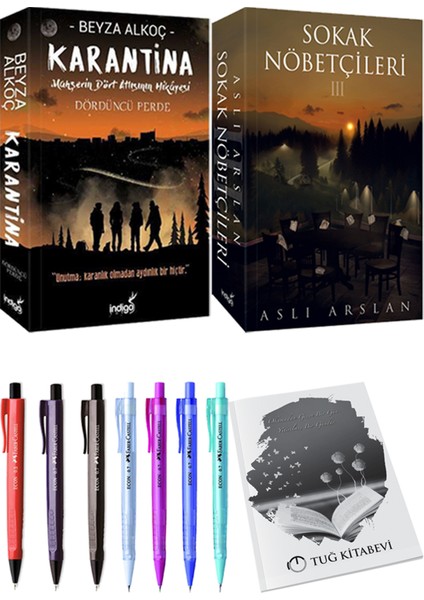 Karantina 4 - Sokak Nöbetçileri 3 + Kalem + Not Defteri