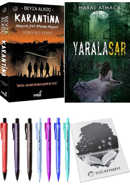 Karantina 4 - Yaralasar 2 + Kalem + Not Defteri