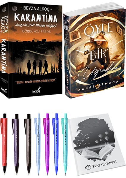 Karantina 4 - Öyle Bir Uğradım + Kalem + Not Defteri