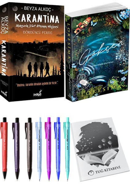 Karantina 4 - Gökçen 1 + Kalem + Not Defteri