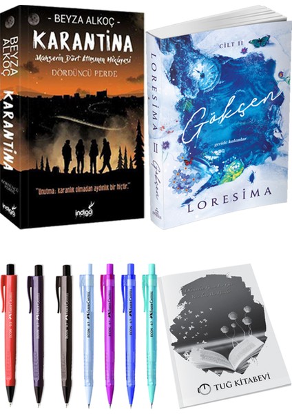 Karantina 4 - Gökçen 2 + Kalem + Not Defteri