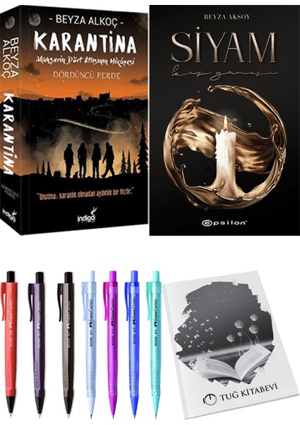 Karantina 4 - Siyam 1 + Kalem + Not Defteri