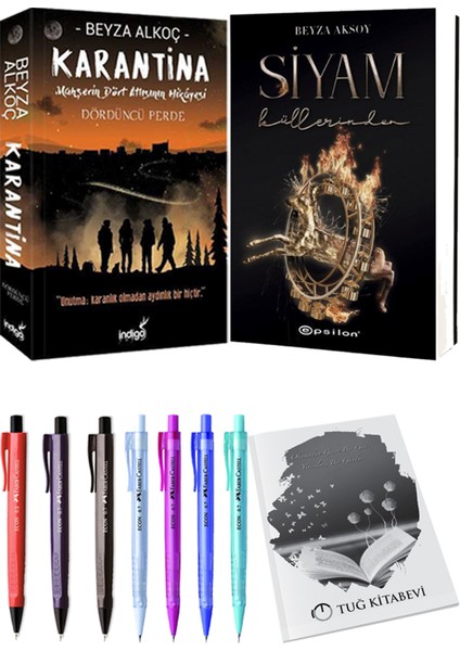 Karantina 4 - Siyam 3 + Kalem + Not Defteri