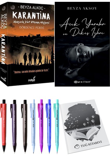 Karantina 4 - Açık Yaralar ve Dikiş Izleri + Kalem + Not Defteri