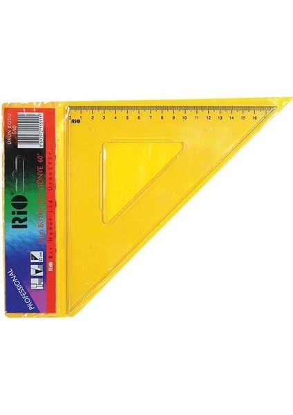 Gönye 32 cm 45 Derece Büyük Boy