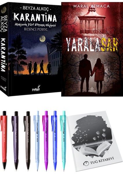 Karantina 5 - Yaralasar 4 + Kalem + Not Defteri