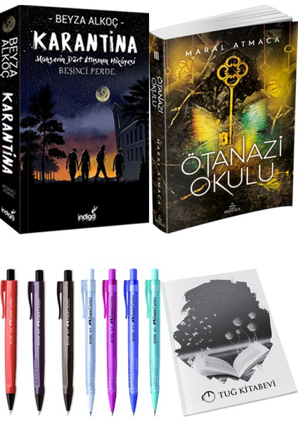 Karantina 5 - Ötanazi Okulu 3 + Kalem + Not Defteri