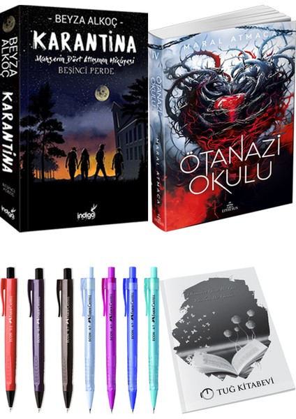 Karantina 5 - Ötanazi Okulu 4 + Kalem + Not Defteri