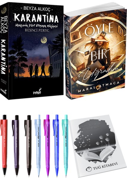 Karantina 5 - Öyle Bir Uğradım + Kalem + Not Defteri