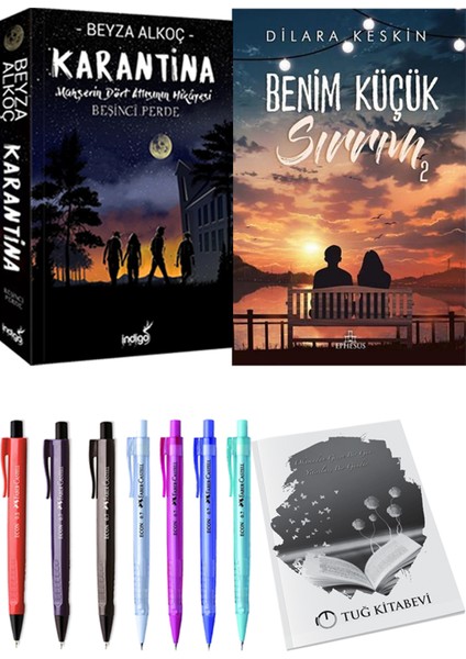 Karantina 5 - Benim Küçük Sırrım 2 + Kalem + Not Defteri