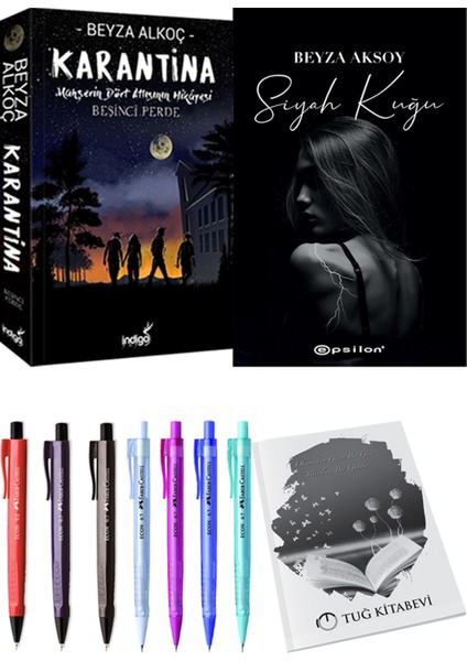 Karantina 5 - Siyah Kuğu + Kalem + Not Defteri