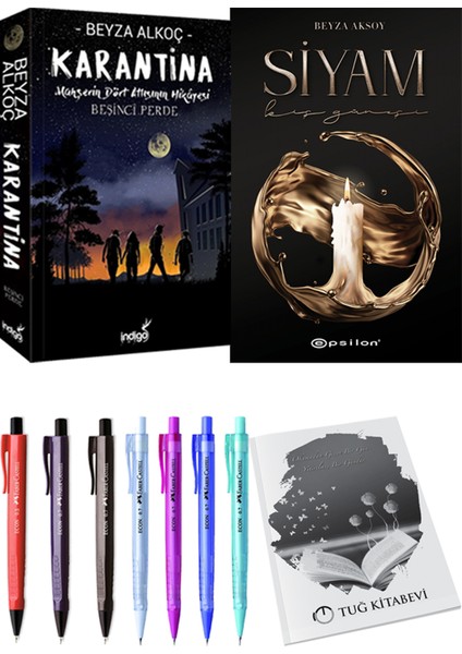 Karantina 5 - Siyam 1 + Kalem + Not Defteri