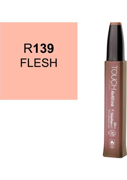 Marker Refill Alcohol Ink Alkol Bazlı Mürekkep 20 ml R139 Flesh