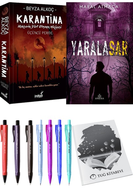 Karantina 3 - Yaralasar 3 + Kalem + Not Defteri