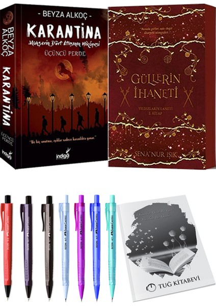 Karantina 3 - Güllerin İhaneti 2 + Kalem + Not Defteri