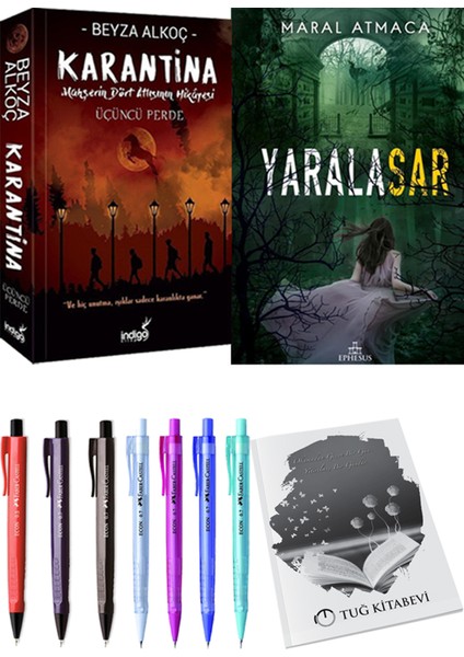 Karantina 3 - Yaralasar 2 + Kalem + Not Defteri