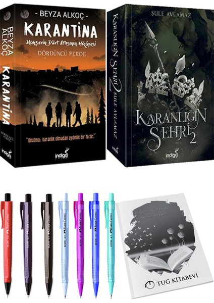 Karantina 4 - Karanlığın Şehri 2 + Kalem + Not Defteri