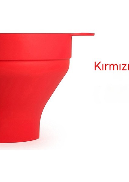 Mikrodalga Katlanmış Silikon Patlamış Mısır Kovası (Yurt Dışından)