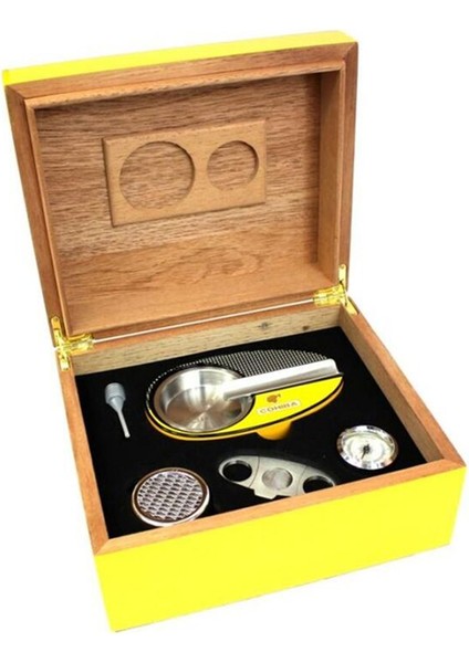 Humidor Puro Kutusu Seti Classic