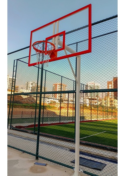 Adelinspor Basketbol Potası Hidrolik Çember 105*180 10 mm Cam