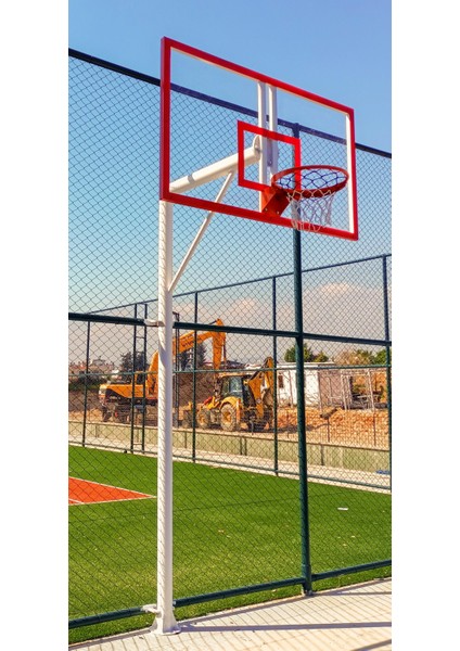 Adelinspor Basketbol Potası Hidrolik Çember 105*180 10 mm Cam