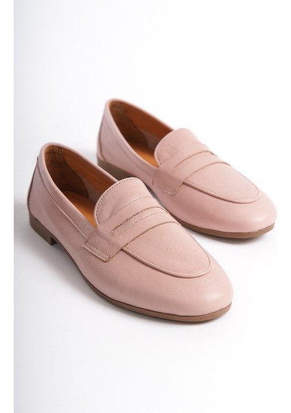Kadın Deri Loafer & Babet Pudra -MCMNG12103-PD fiyatları