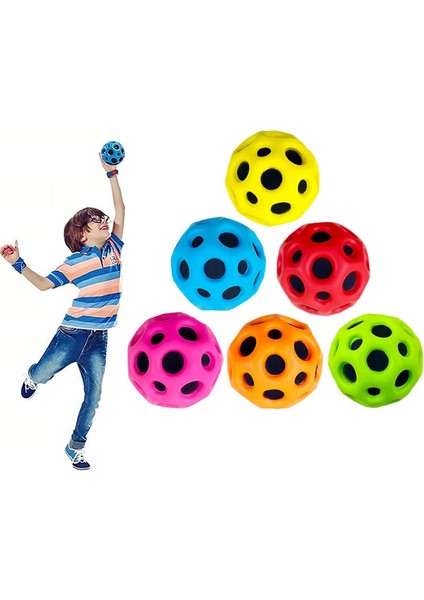 Elastik Top Aşırı Yüksek Zıplayan Top Meteor Uzay Topu, Kauçuk Sıçrama Topu Duyusal Top, Kapalı Açık Oyun Için Cool Tiktok Pop Zıplayan Eğitim Topu, Kavraması ve Yakalaması Kolay (Yurt Dışından) fiyatları