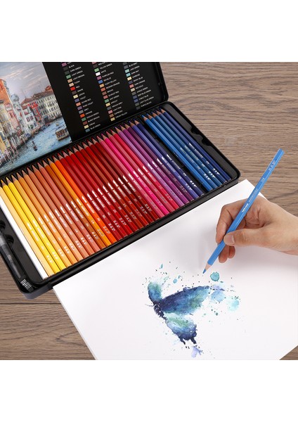 72 Adet Profesyonel Boya Kalemi Sanat Boyama Malzemeleri Seti (Yurt Dışından) modelleri