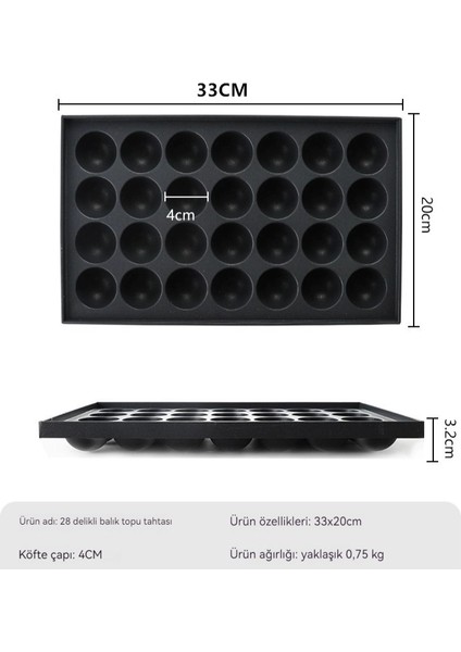 Ev Mutfağı 28 Delikli Ahtapot Köfte Fırın Tepsisi (Yurt Dışından) fırsatları