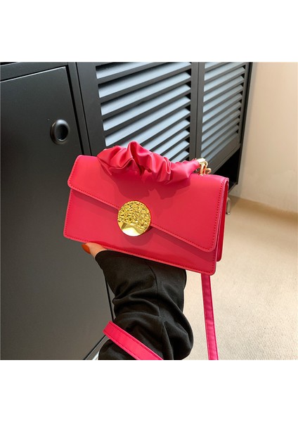 Çanta Niş Tasarım Crossbody Çanta Batı Popüler El Taşıma Küçük Kare Çanta Kadın Yaz Yeni Trendy Moda Omuz Çantası (Yurt Dışından)
