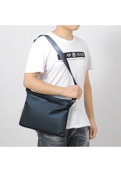2023 Yeni Yoshida Moda Erkek Çantası Kore Tarzı Moda Rahat Erkek Omuz Crossbody Çanta Menbag (Yurt Dışından)